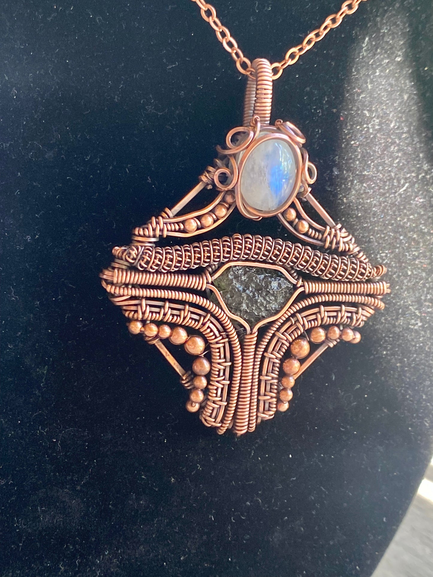 Moldavite Luna