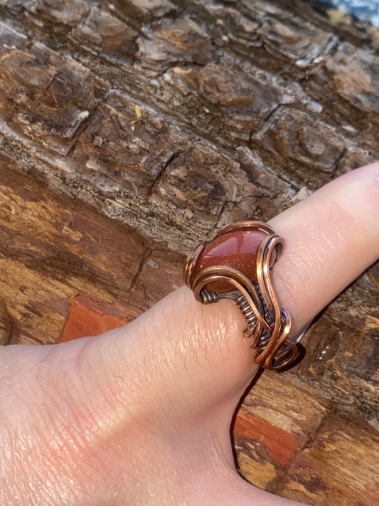 Sandstone Wrap Ring
