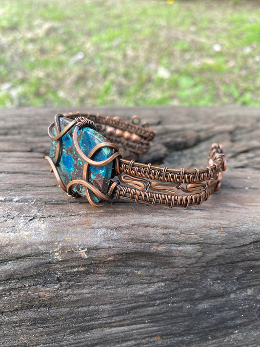 Shattakite bracelet