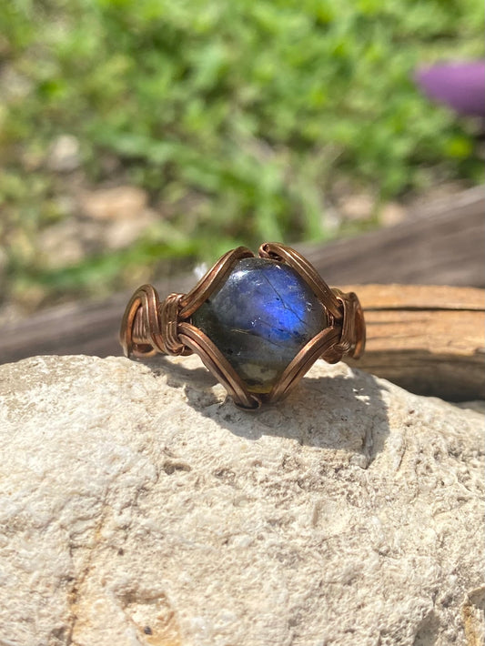 Blue Flash Ring