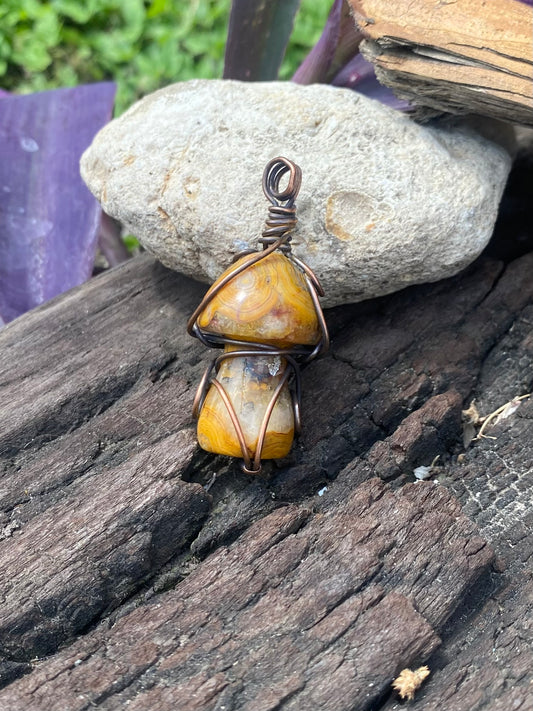 X- Yellow Jasper Mushroom