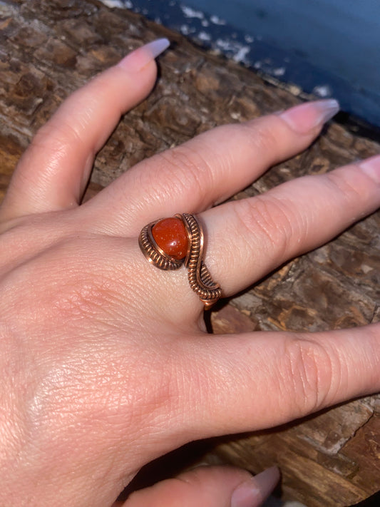 Red Jasper Ring