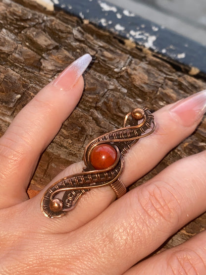 Red Jasper Ring