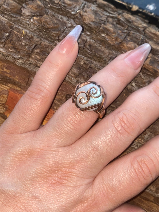 Swing Moonstone Ring