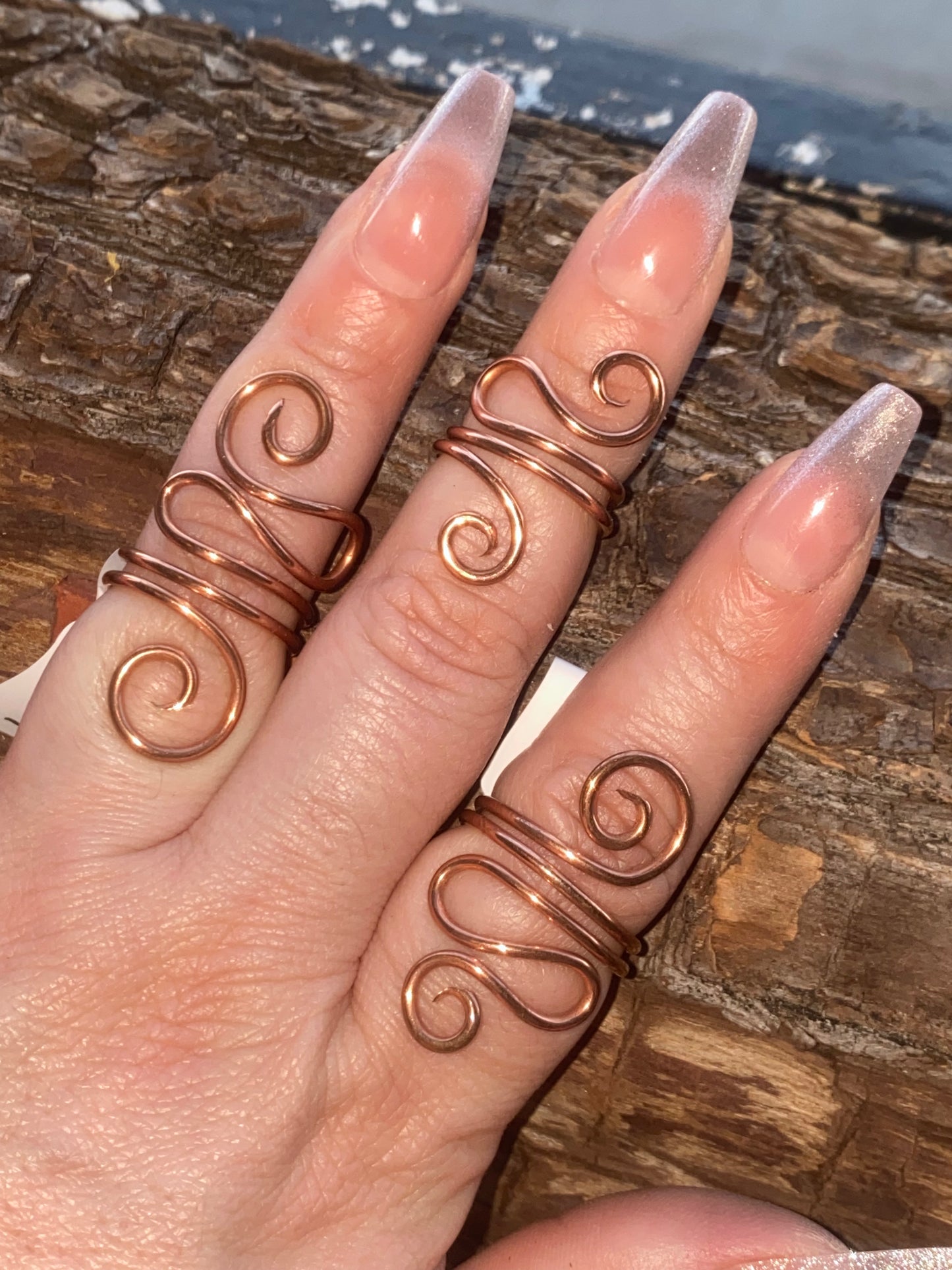 Simple Swirl Ring