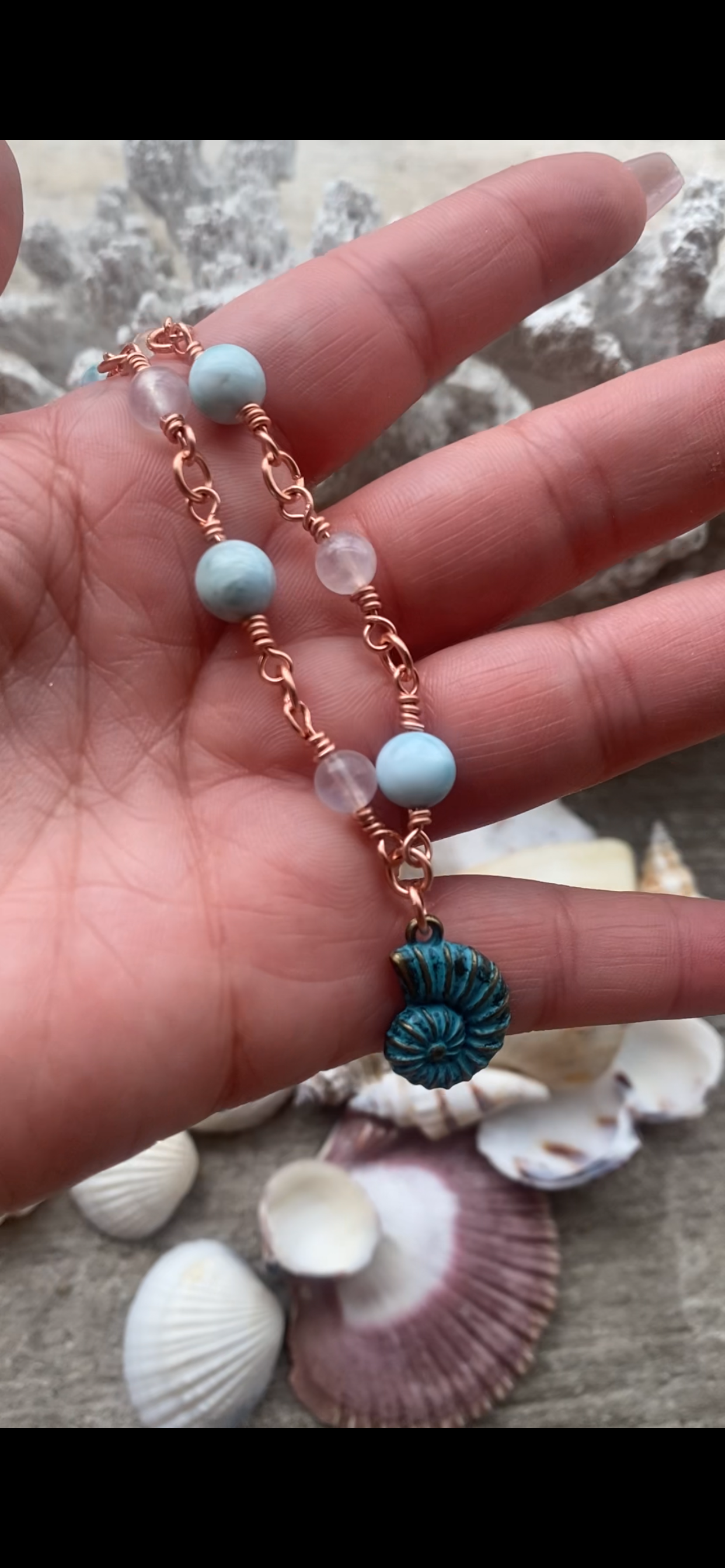 Sea breeze Charm bracelet
