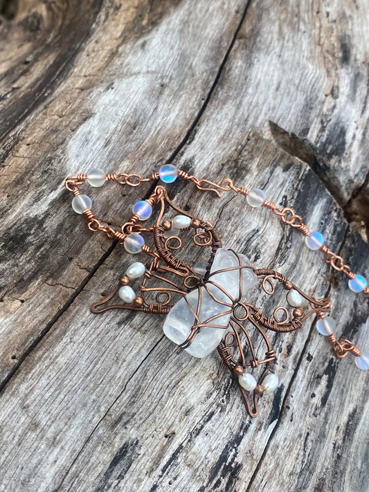 Clear quarts fairy