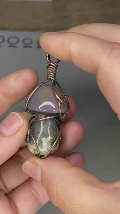 Z- Ocean Jasper Mushroom